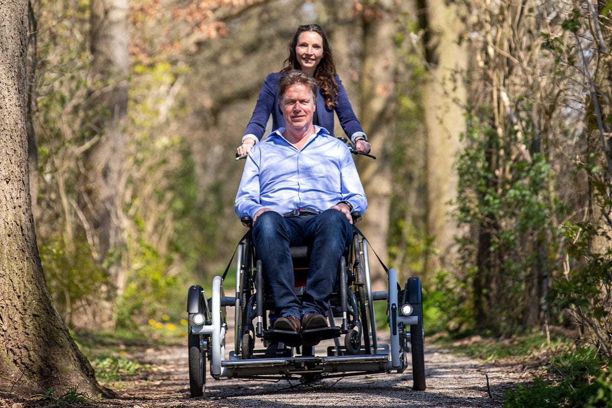 Vanraam VeloPlus Wheelchair Transport Bike