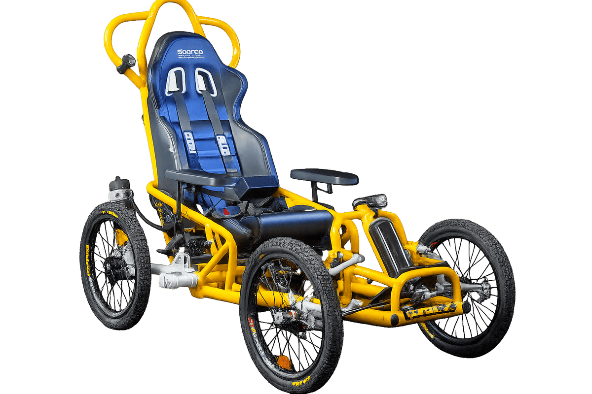 Quadrix Axess Touch e3 All Terrain Wheelchair