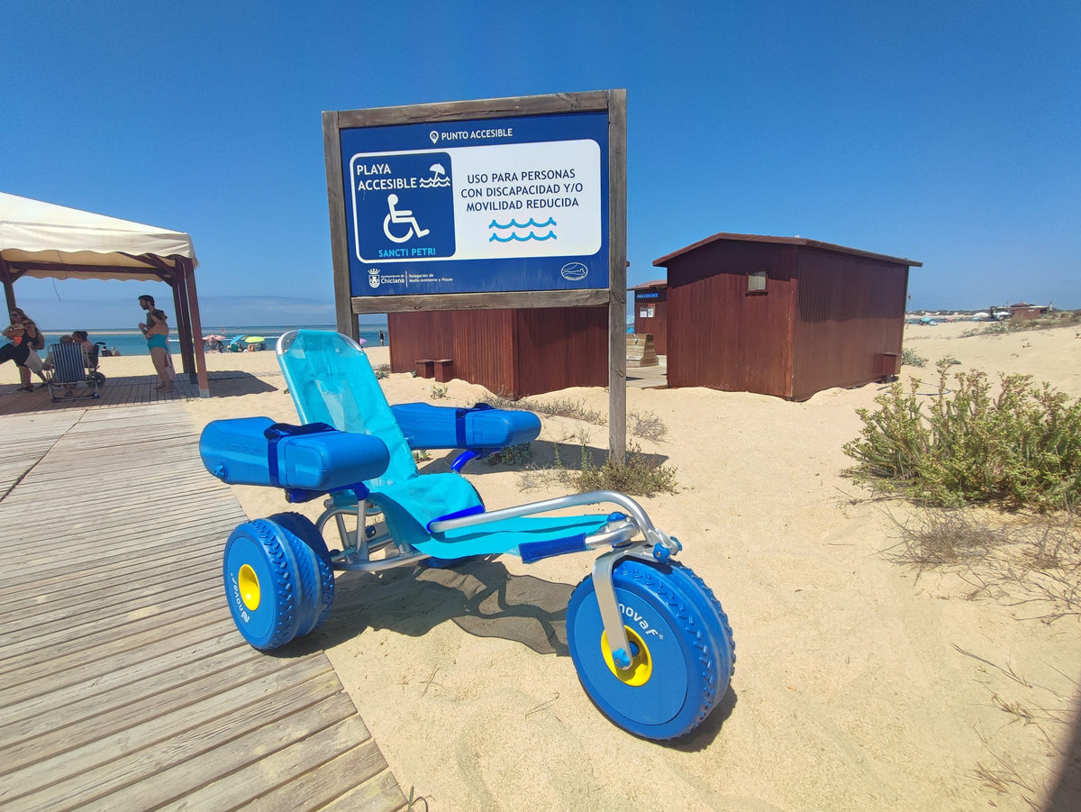 Novaf Oceanic Atlantic Beach Wheelchair - Small