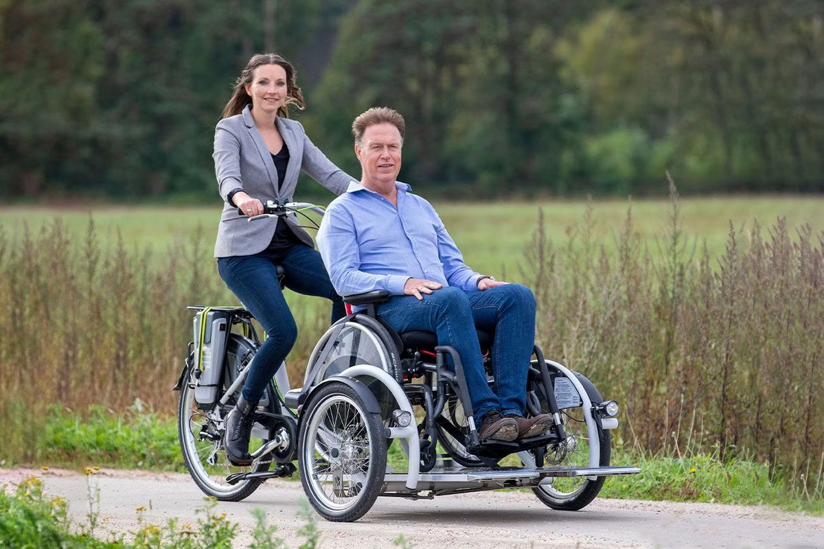 Vanraam VeloPlus Wheelchair Transport Bike