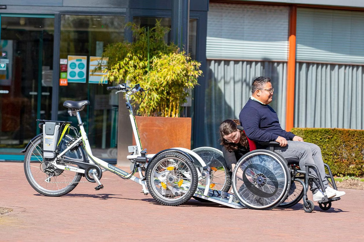 Vanraam VeloPlus Wheelchair Transport Bike